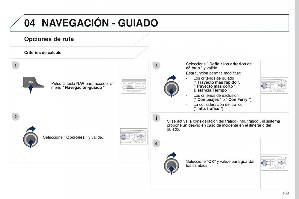 Peugeot 3008 manual del propietario / page 271