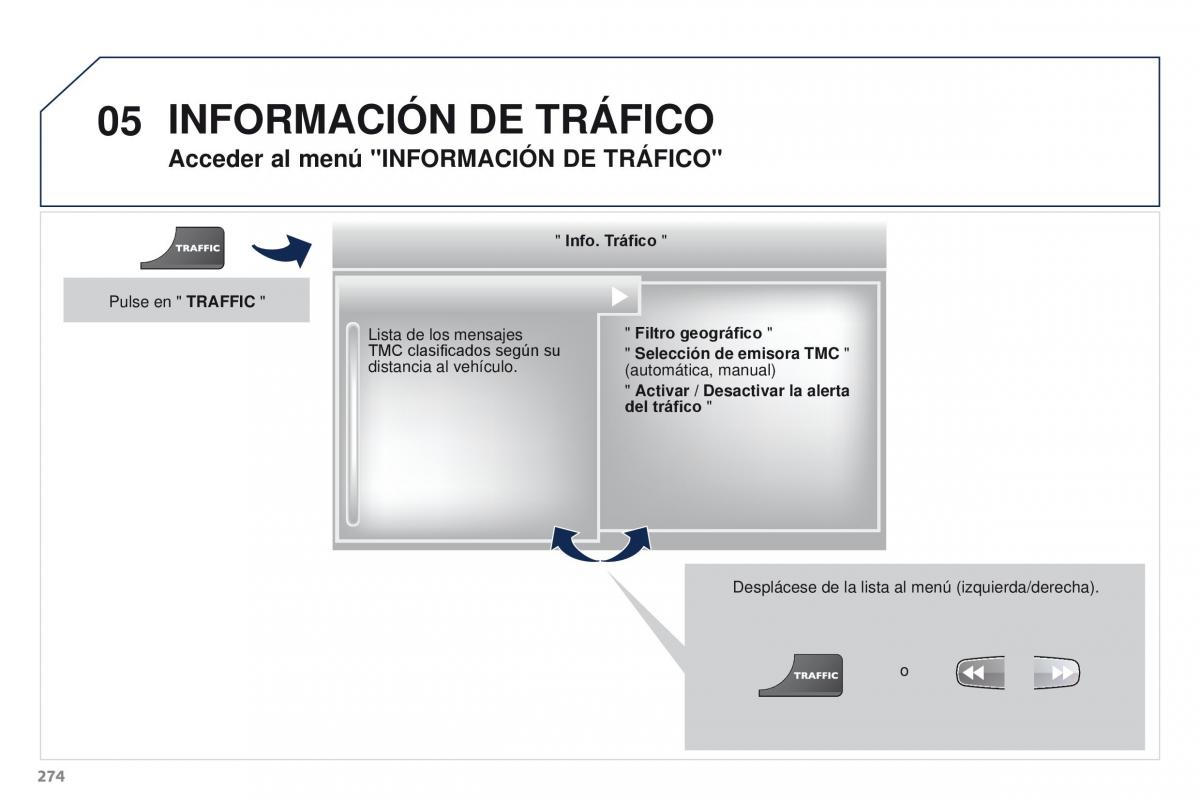Peugeot 3008 manual del propietario / page 276