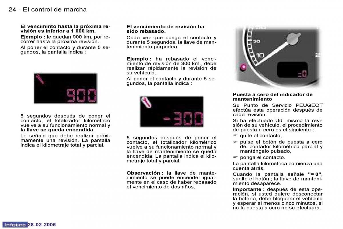 Peugeot 307 manual del propietario / page 21