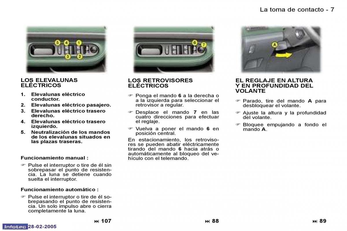 Peugeot 307 manual del propietario / page 4