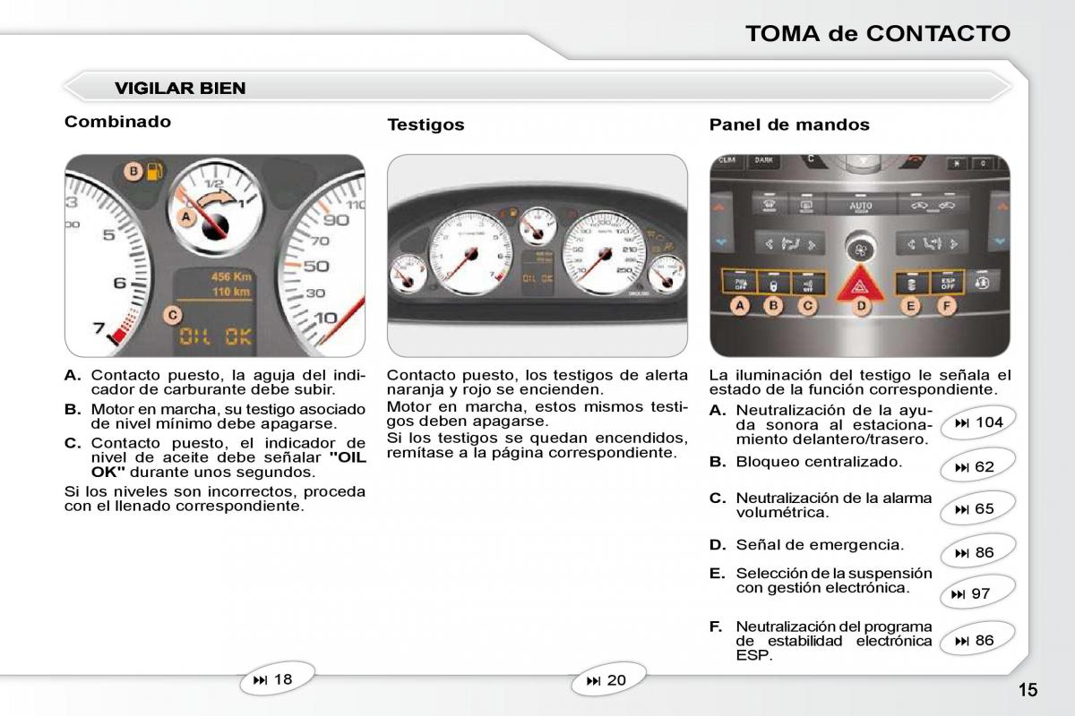 manual  Peugeot 407 manual del propietario / page 12