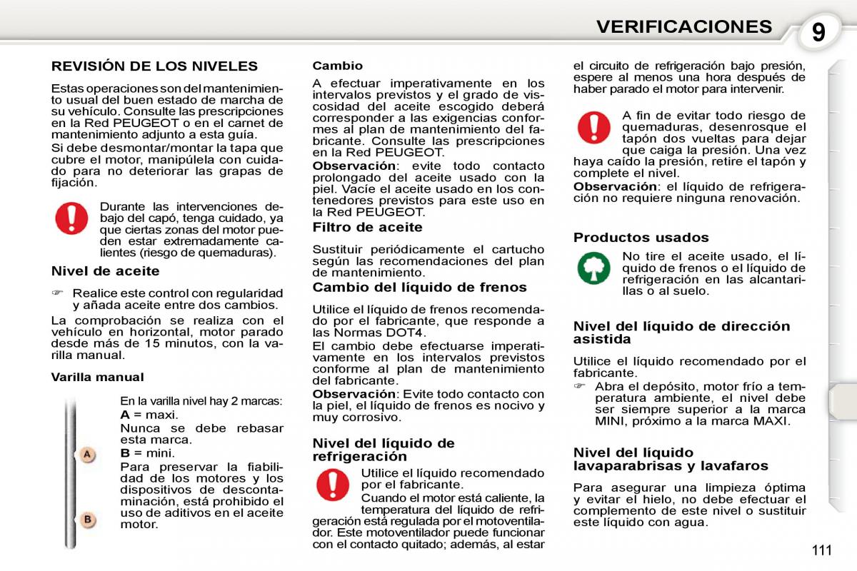 Peugeot 407 manual del propietario / page 126