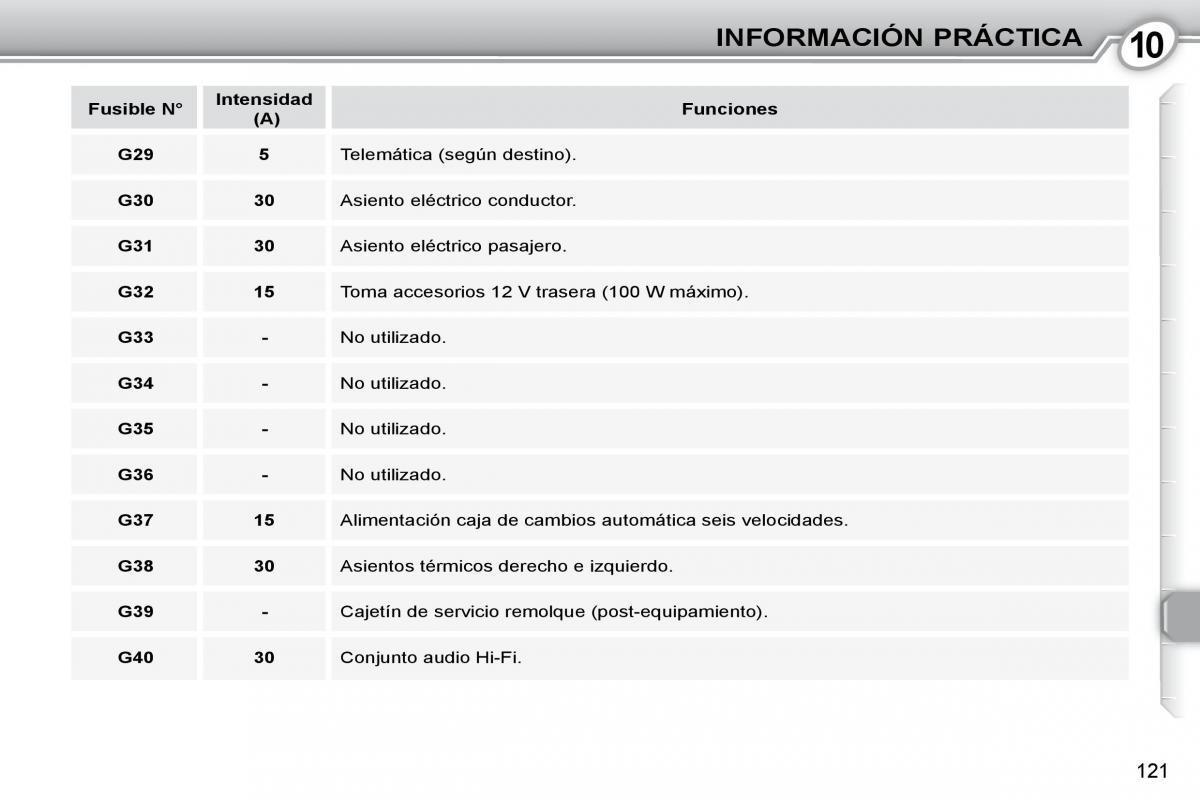 Peugeot 407 manual del propietario / page 139