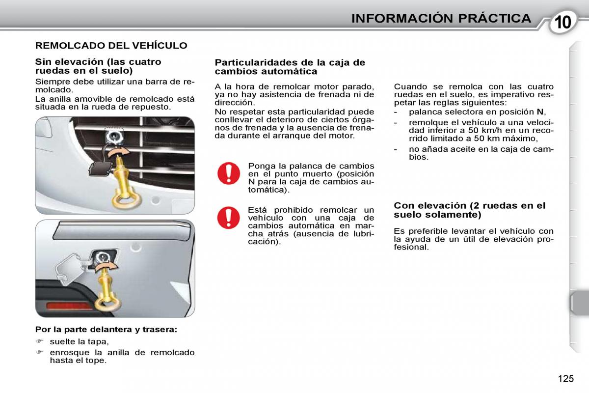 Peugeot 407 manual del propietario / page 145