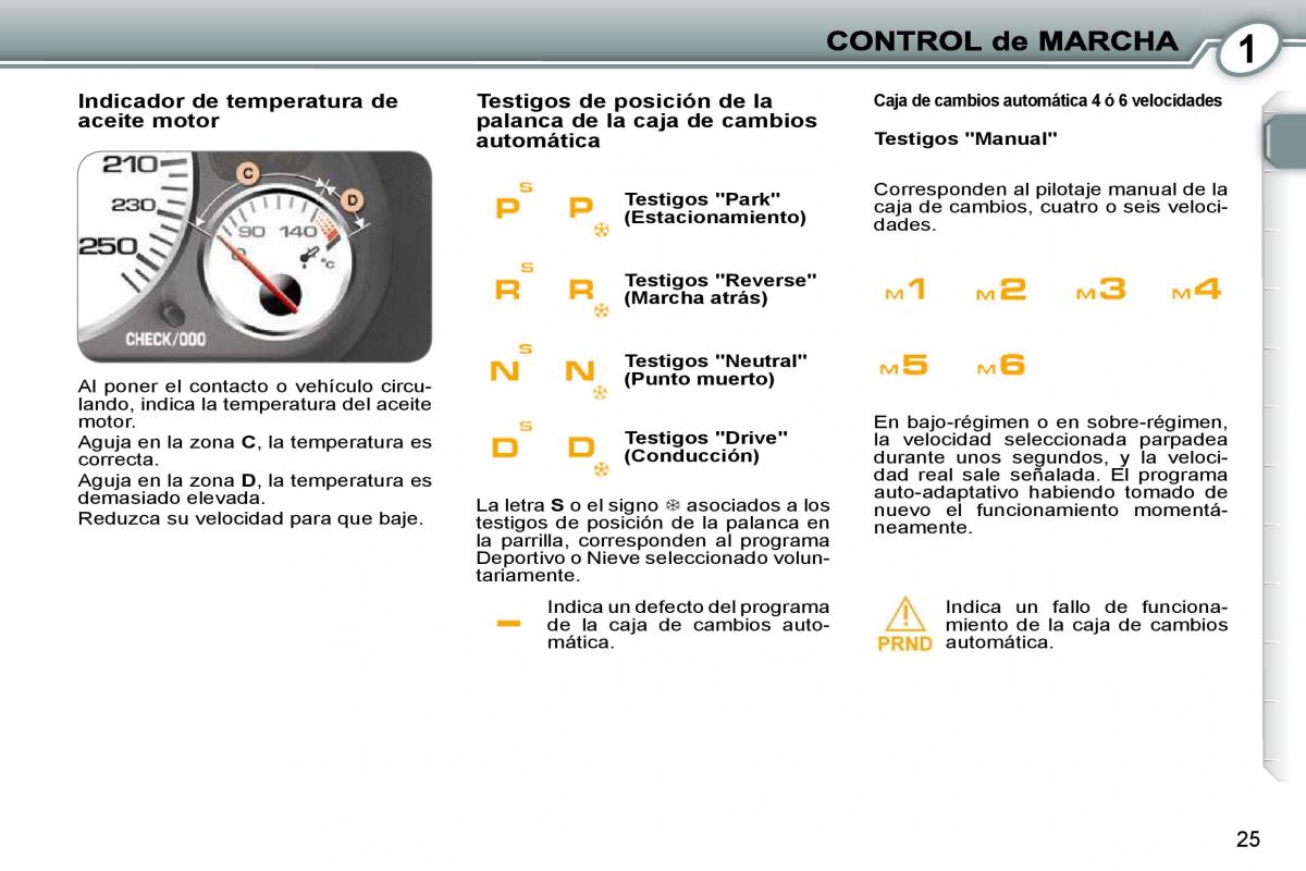 Peugeot 407 manual del propietario / page 24