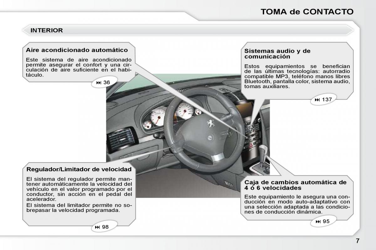 manual  Peugeot 407 manual del propietario / page 4