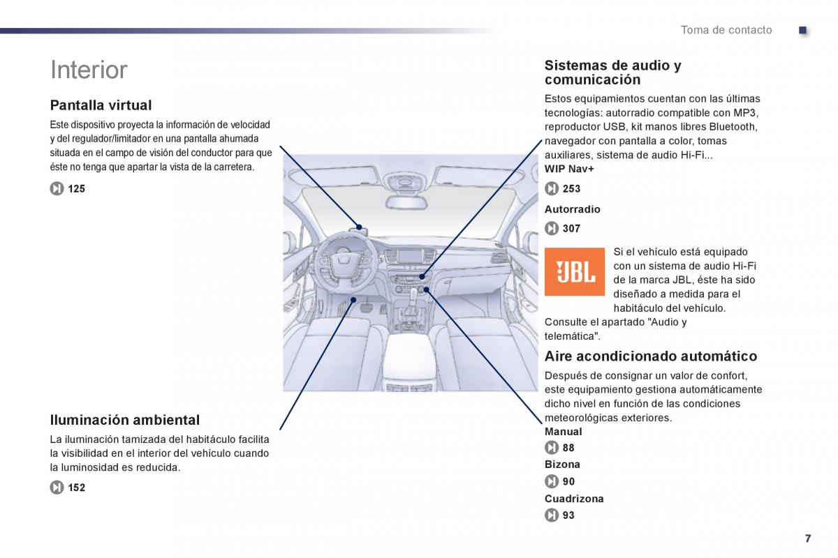 manual  Peugeot 508 manual del propietario / page 9