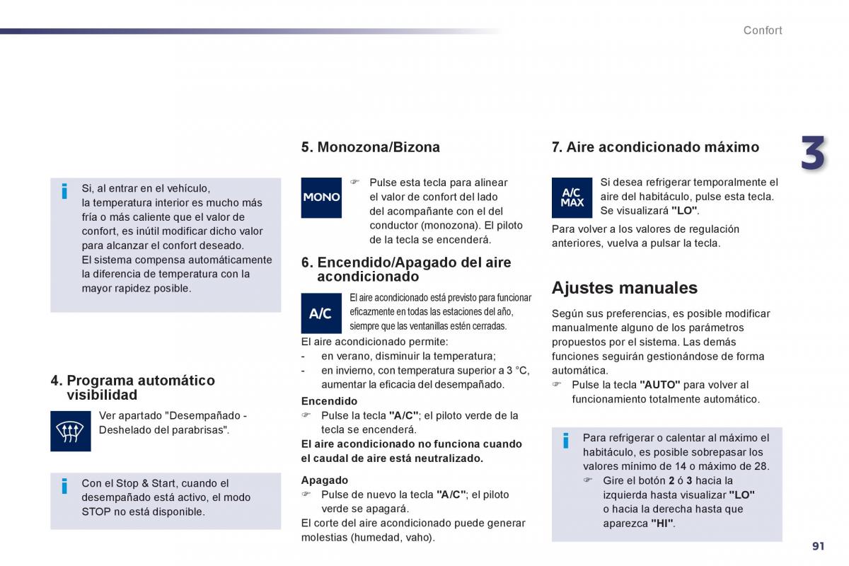 Peugeot 508 manual del propietario / page 93