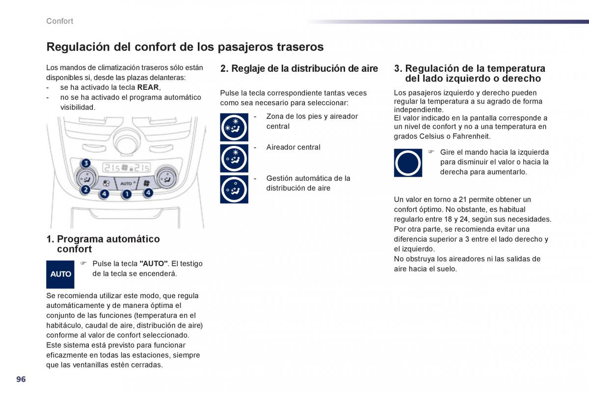 Peugeot 508 manual del propietario / page 98