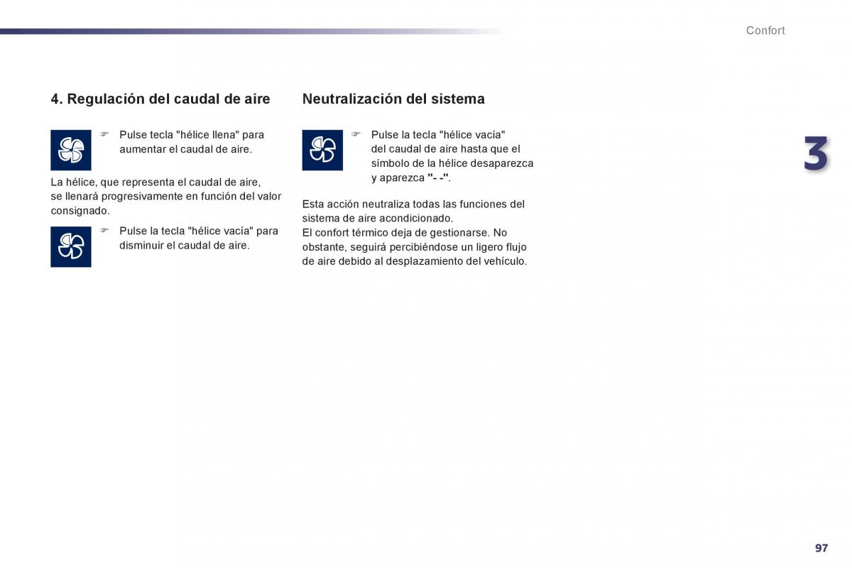 Peugeot 508 manual del propietario / page 99