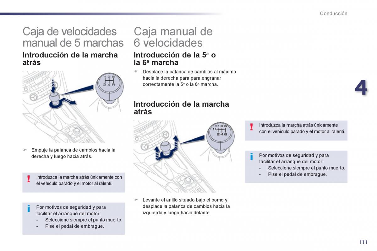 Peugeot 508 manual del propietario / page 113