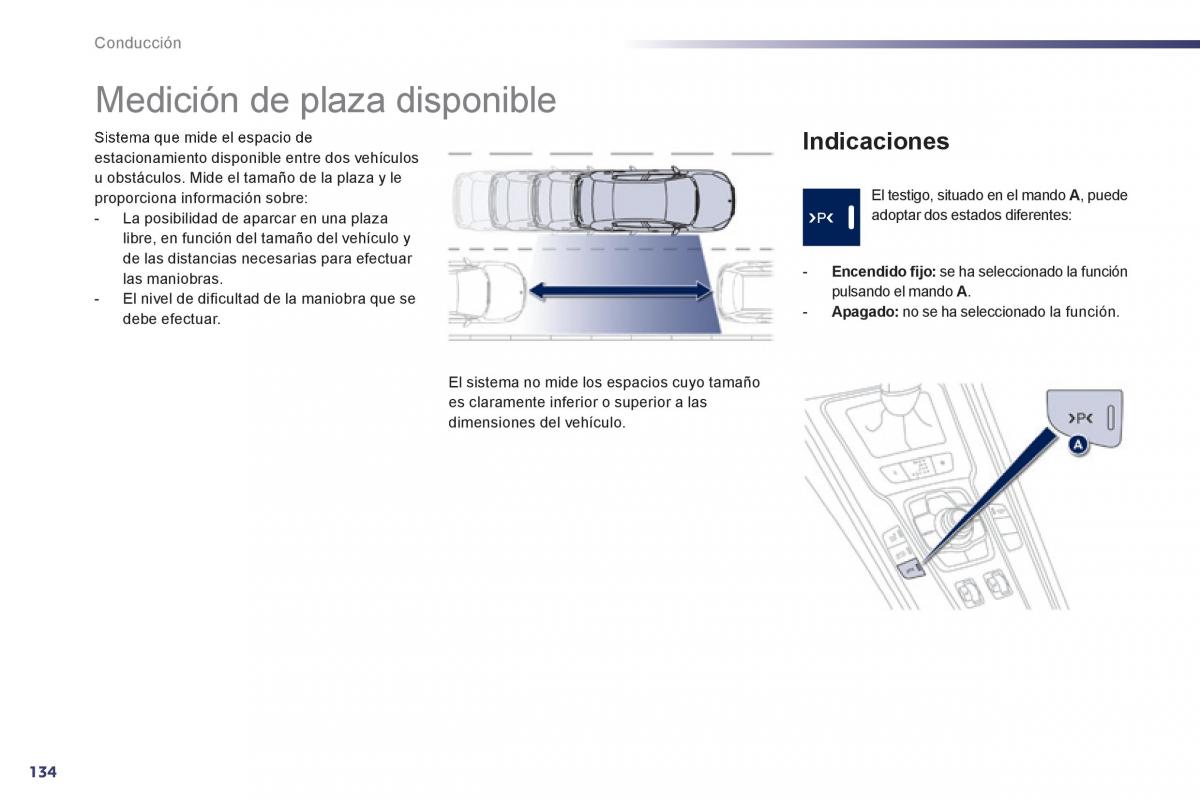 Peugeot 508 manual del propietario / page 136