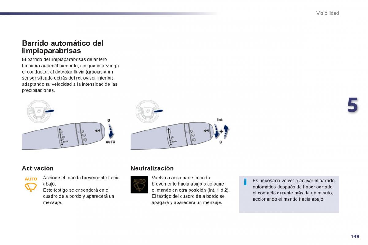 Peugeot 508 manual del propietario / page 151