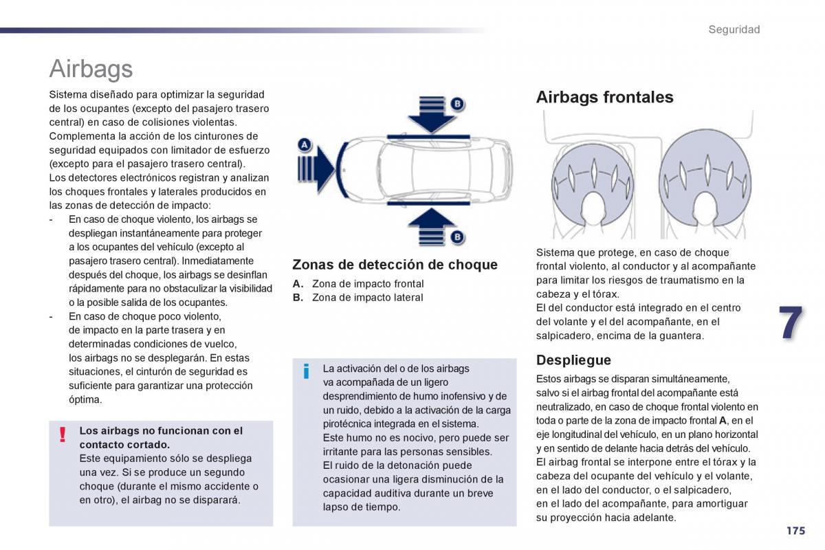 Peugeot 508 manual del propietario / page 177