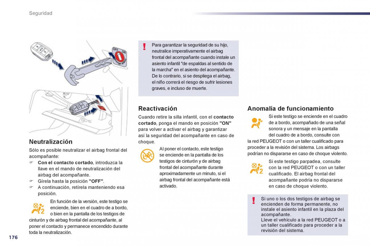 Peugeot 508 manual del propietario / page 178