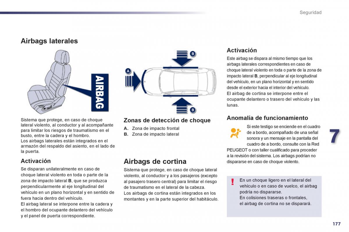 Peugeot 508 manual del propietario / page 179