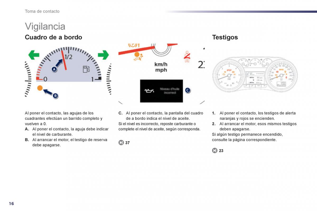 Peugeot 508 manual del propietario / page 18