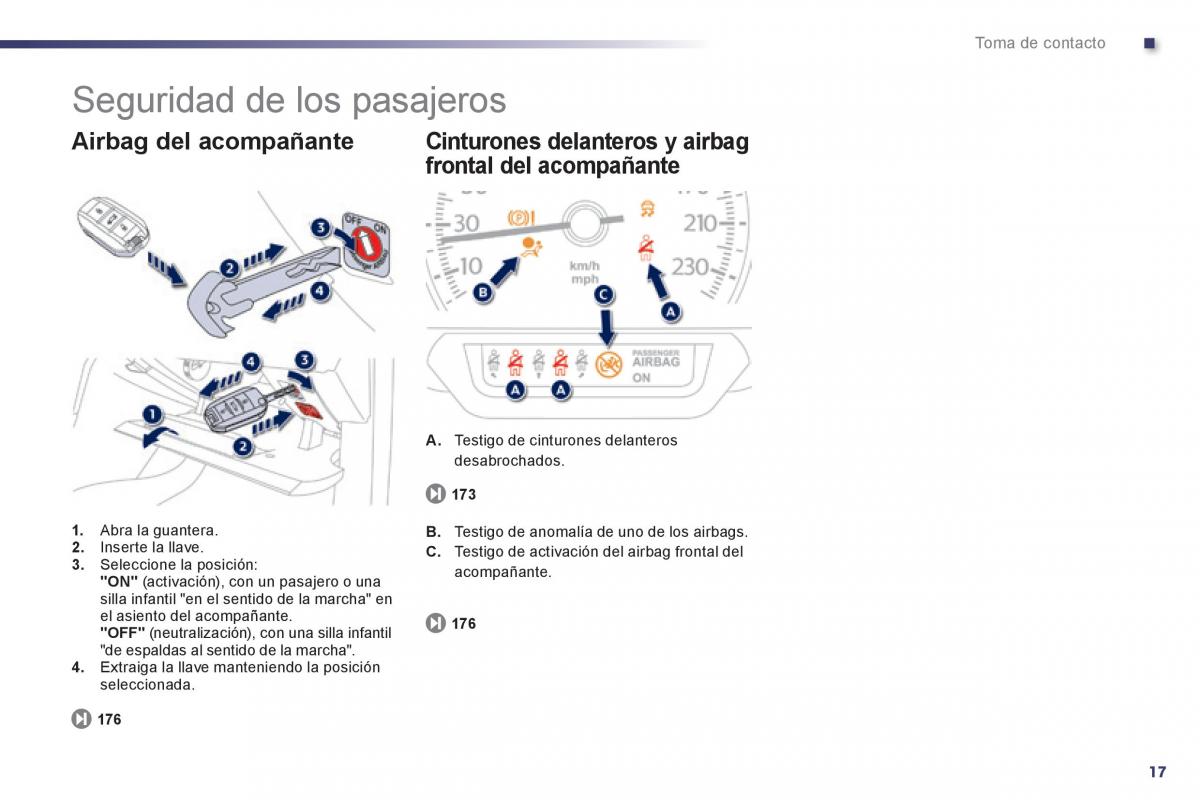 Peugeot 508 manual del propietario / page 19