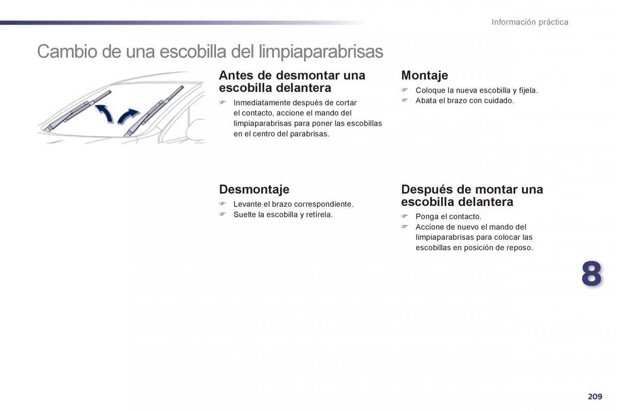 Peugeot 508 manual del propietario / page 211
