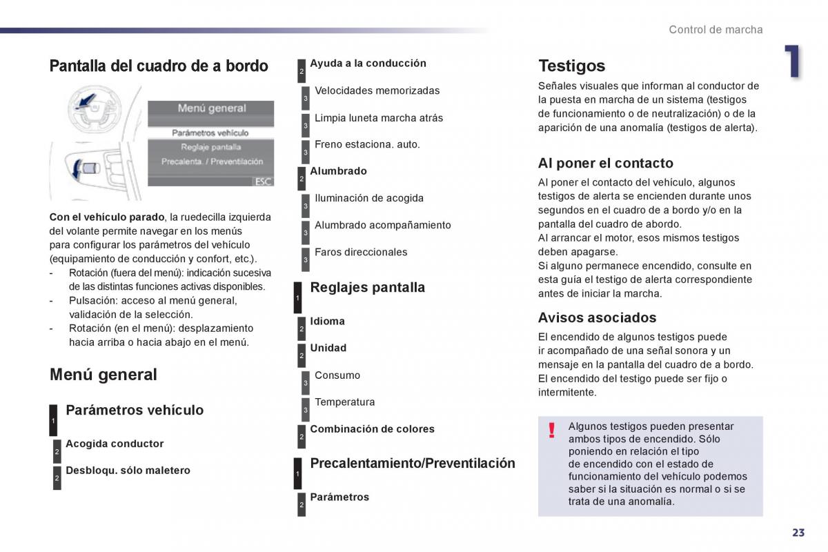Peugeot 508 manual del propietario / page 25