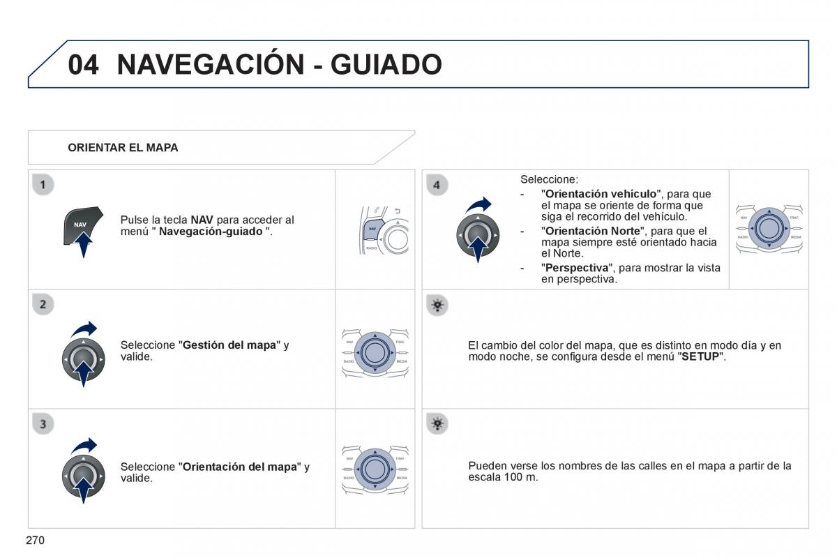 Peugeot 508 manual del propietario / page 272