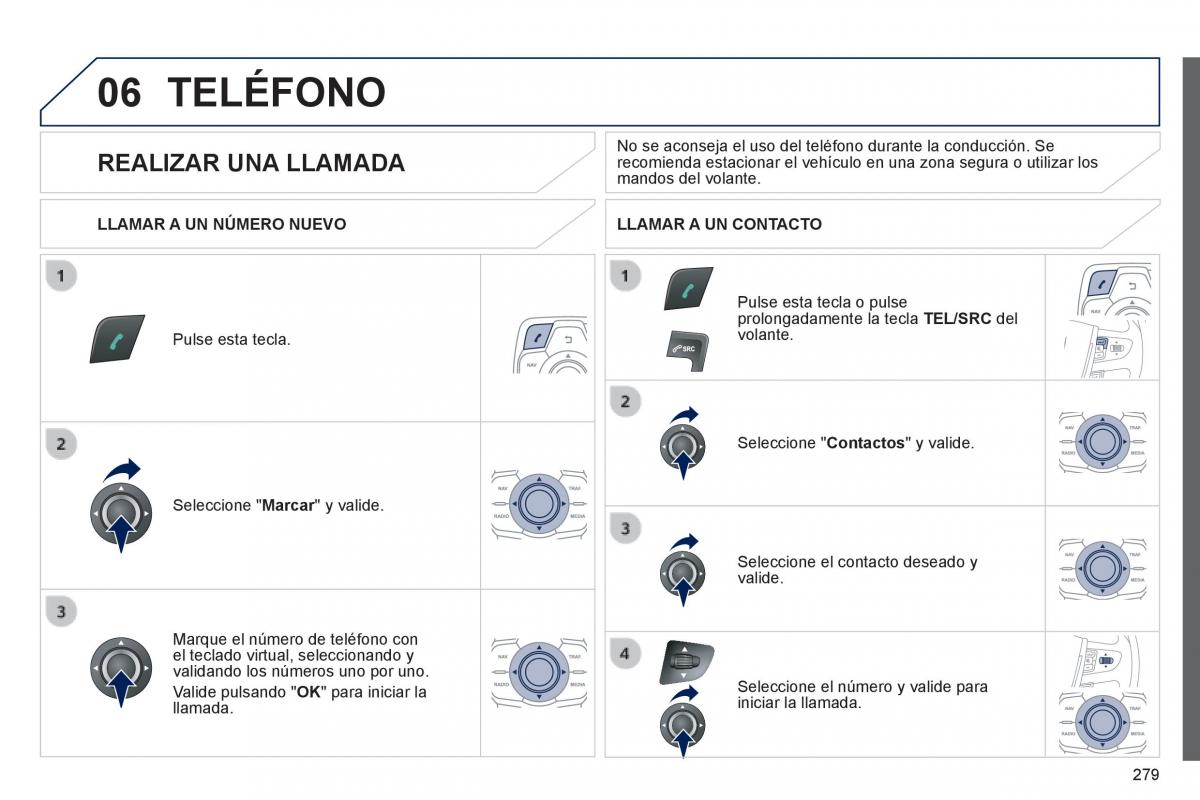 Peugeot 508 manual del propietario / page 281