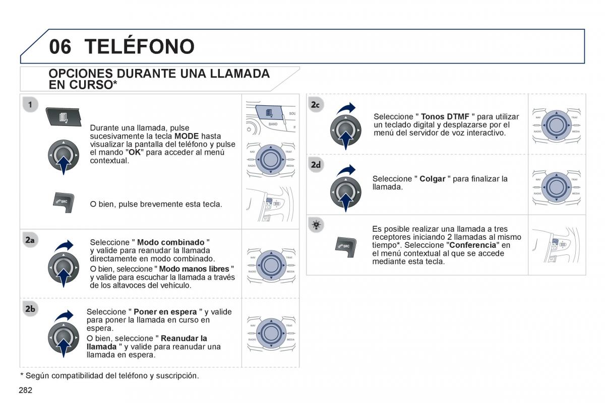 Peugeot 508 manual del propietario / page 284