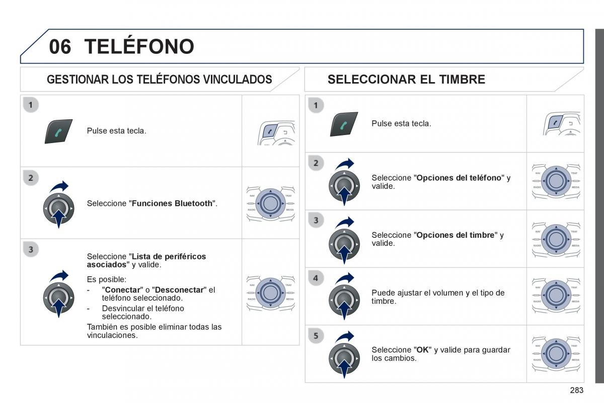 Peugeot 508 manual del propietario / page 285