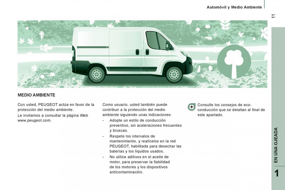 Peugeot Boxer II 2 manual del propietario / page 13