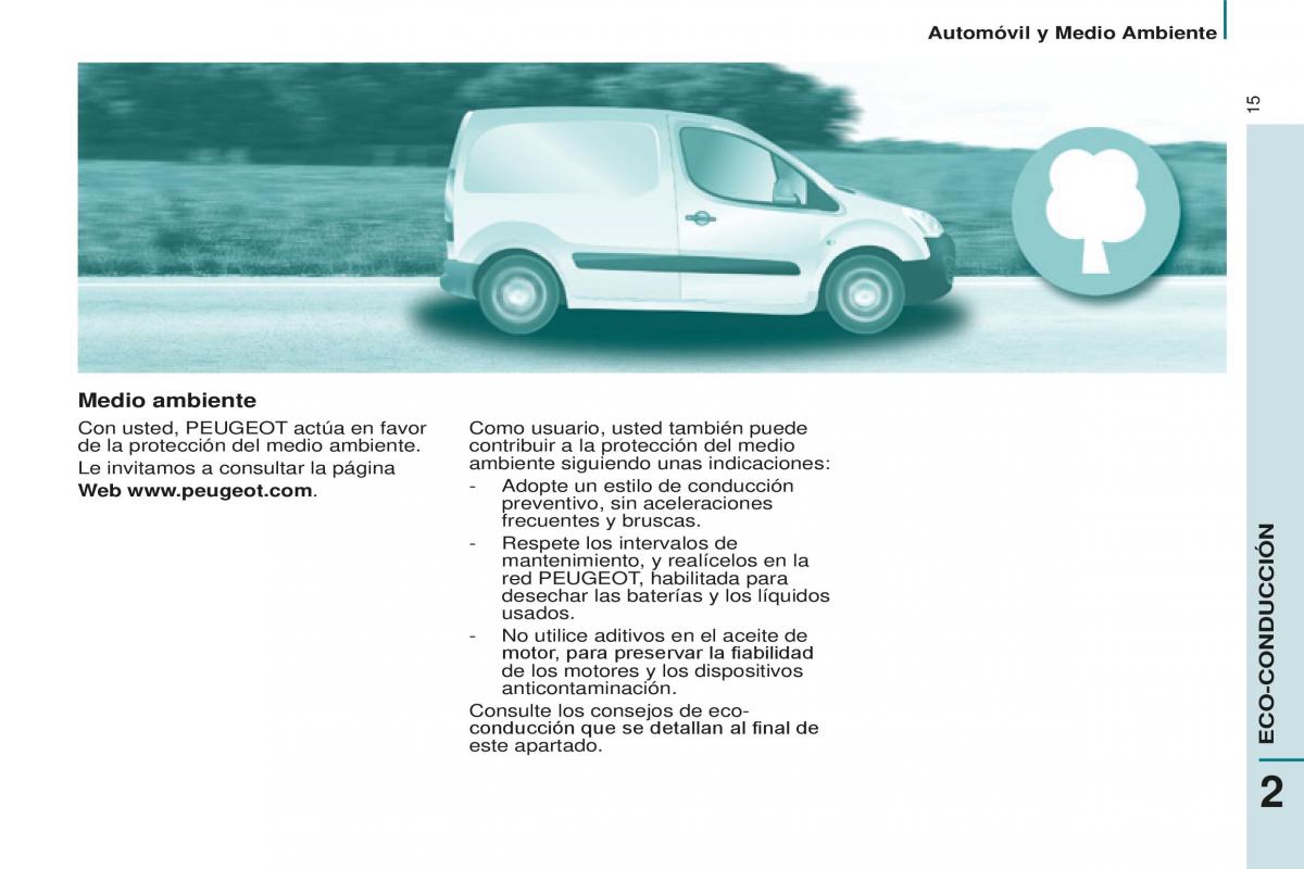 Peugeot Partner II 2 manual del propietario / page 17