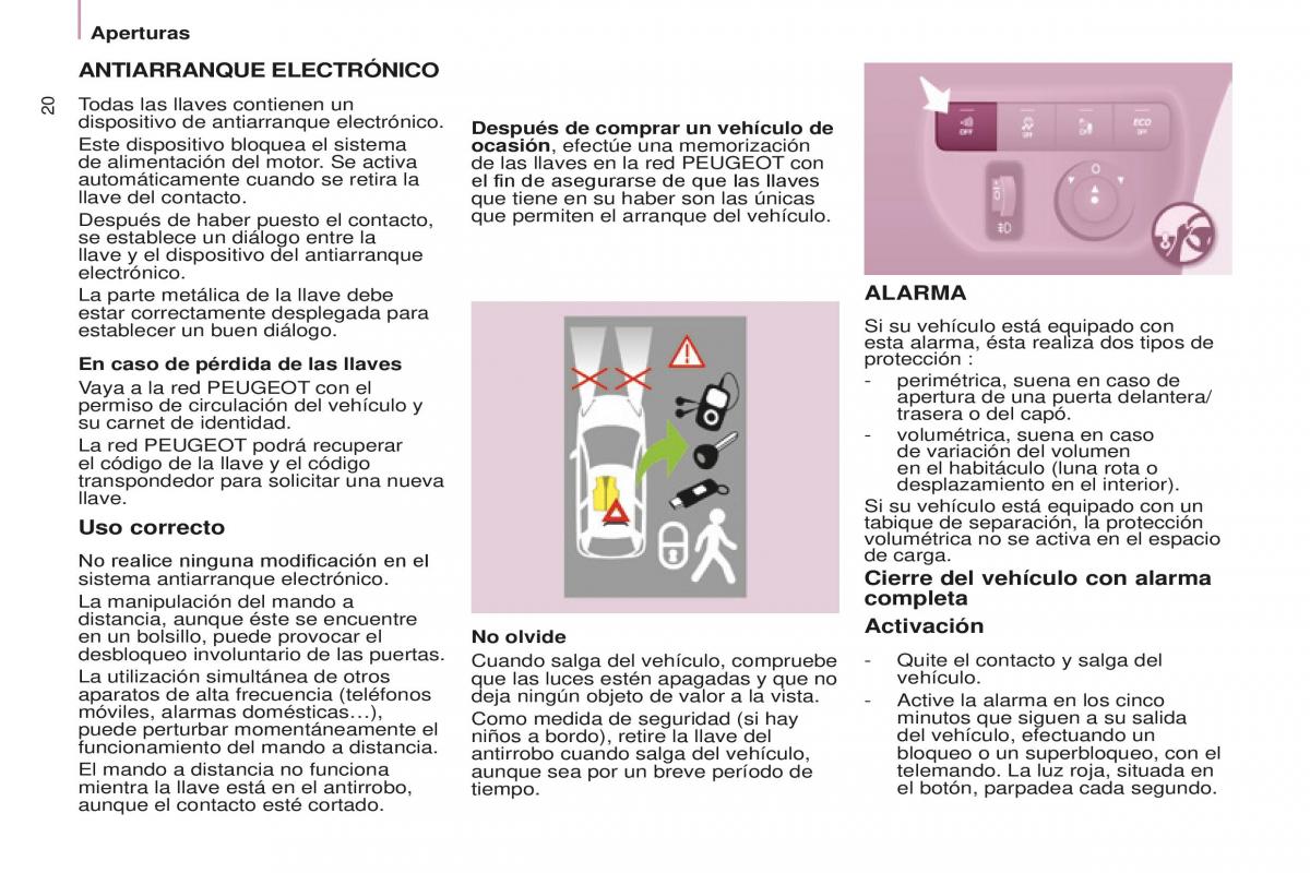 Peugeot Partner II 2 manual del propietario / page 22