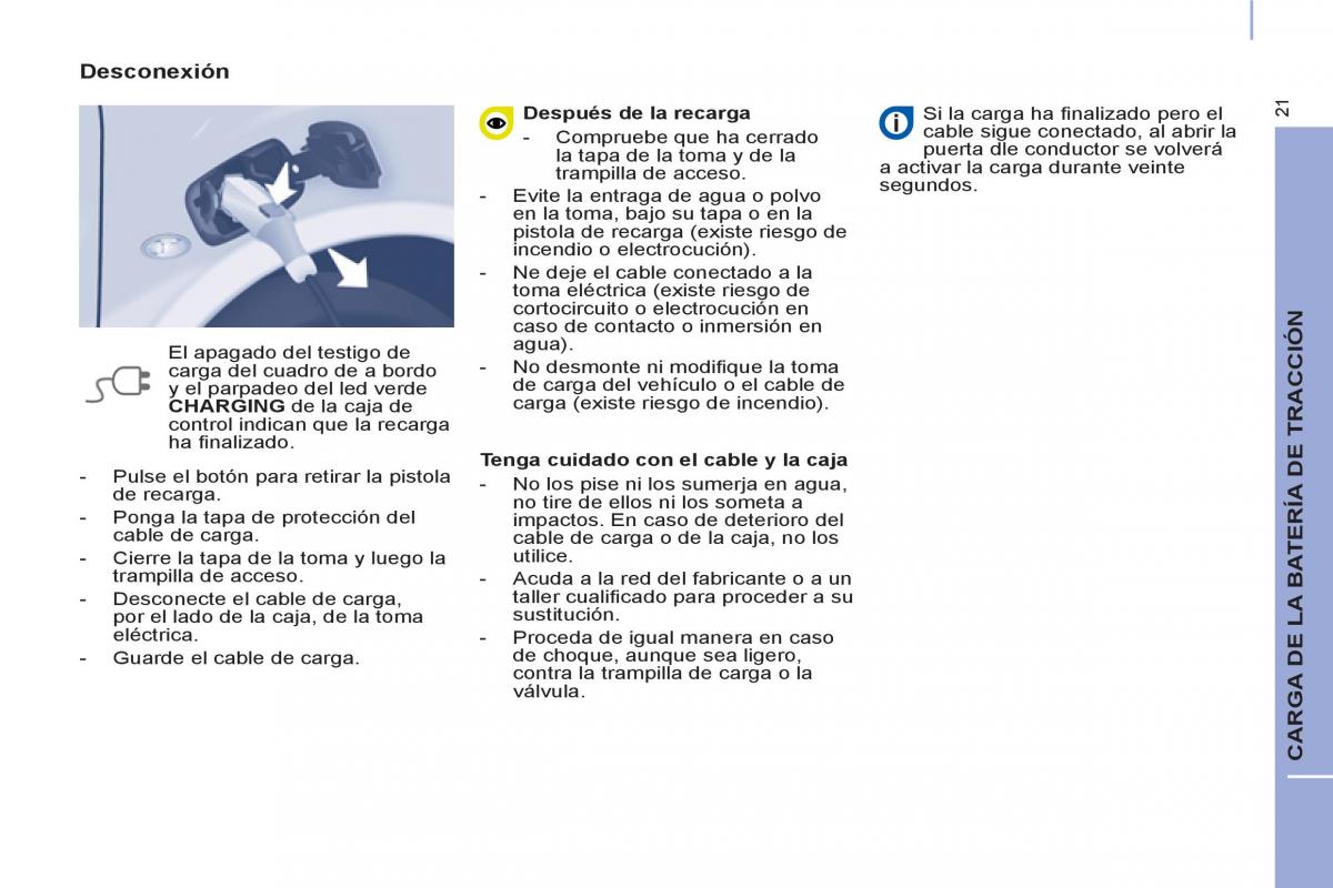 Peugeot Partner II 2 manual del propietario / page 279