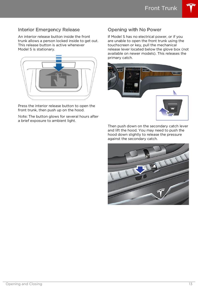manual  Tesla S owners manual / page 13