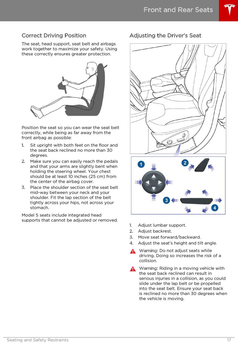 manual  Tesla S owners manual / page 17