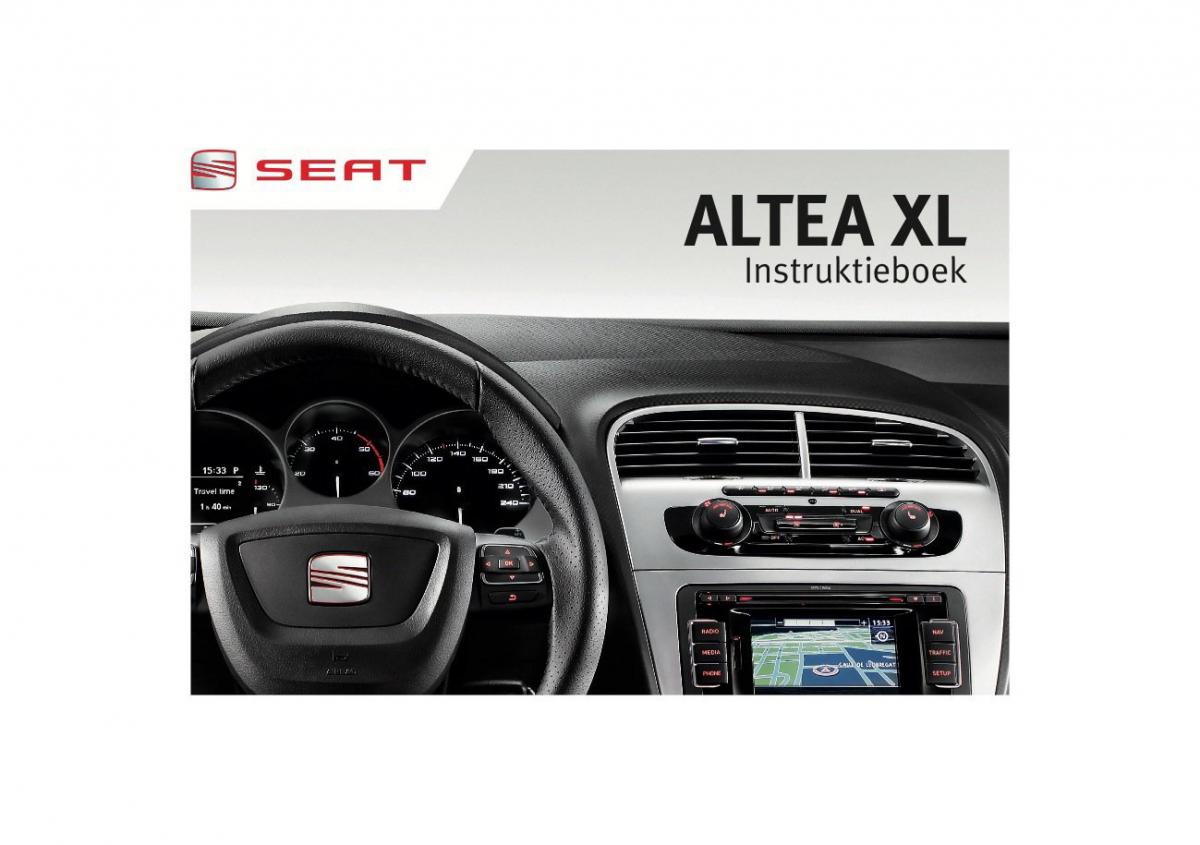 manual  Seat Altea instruktieboek / page 1