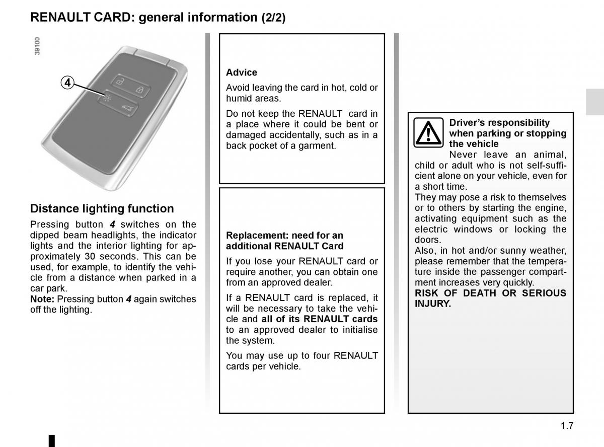 Renault Kadjar owners manual / page 13