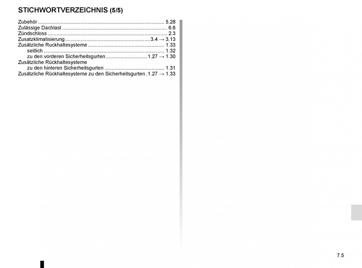 Renault Kadjar owners manual Handbuch / page 295