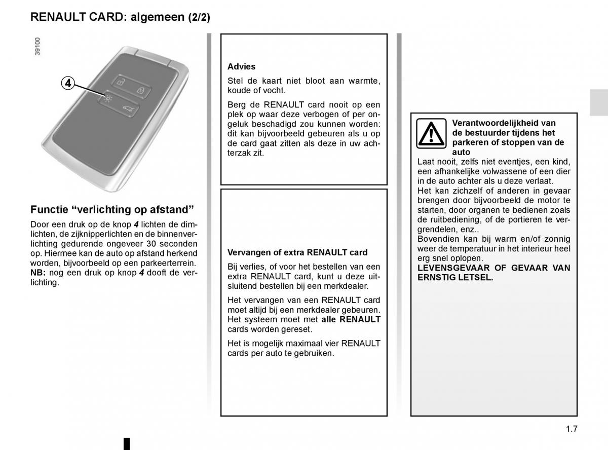 Renault Kadjar owners manual handleiding / page 13