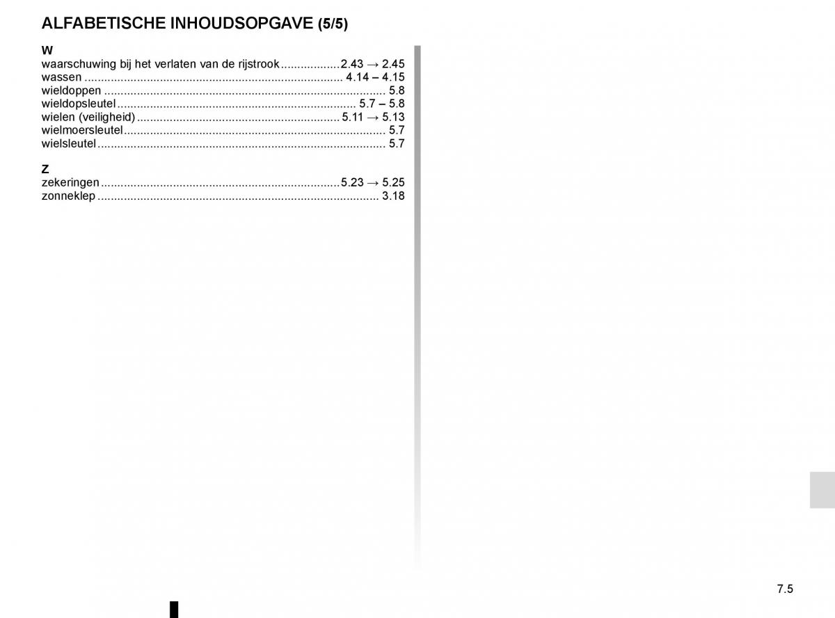 Renault Kadjar owners manual handleiding / page 295