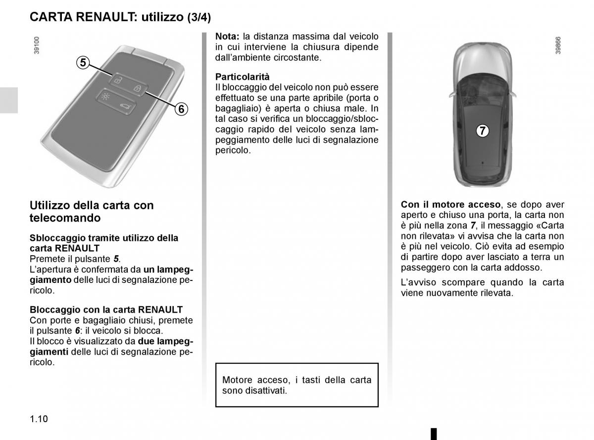 Renault Kadjar owners manual manuale del proprietario / page 16