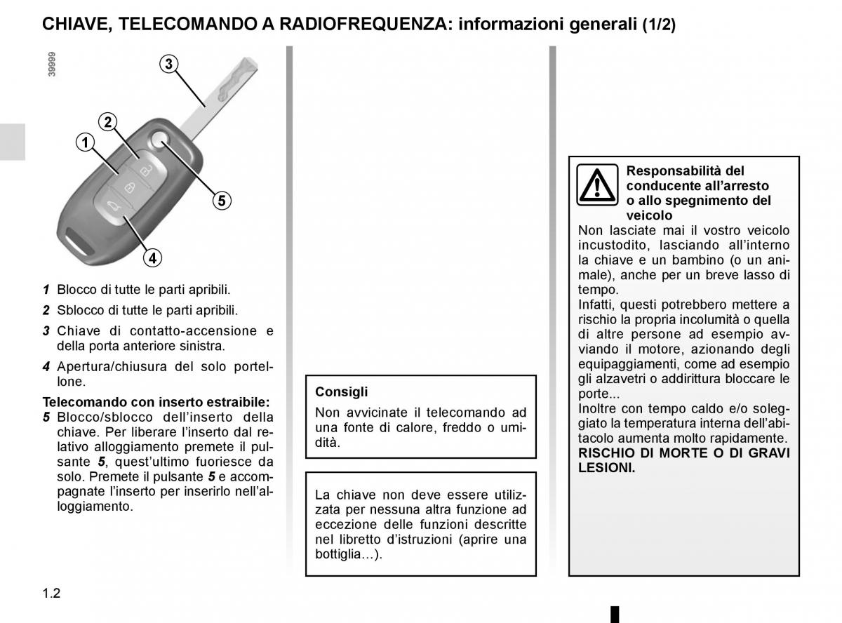 Renault Kadjar owners manual manuale del proprietario / page 8