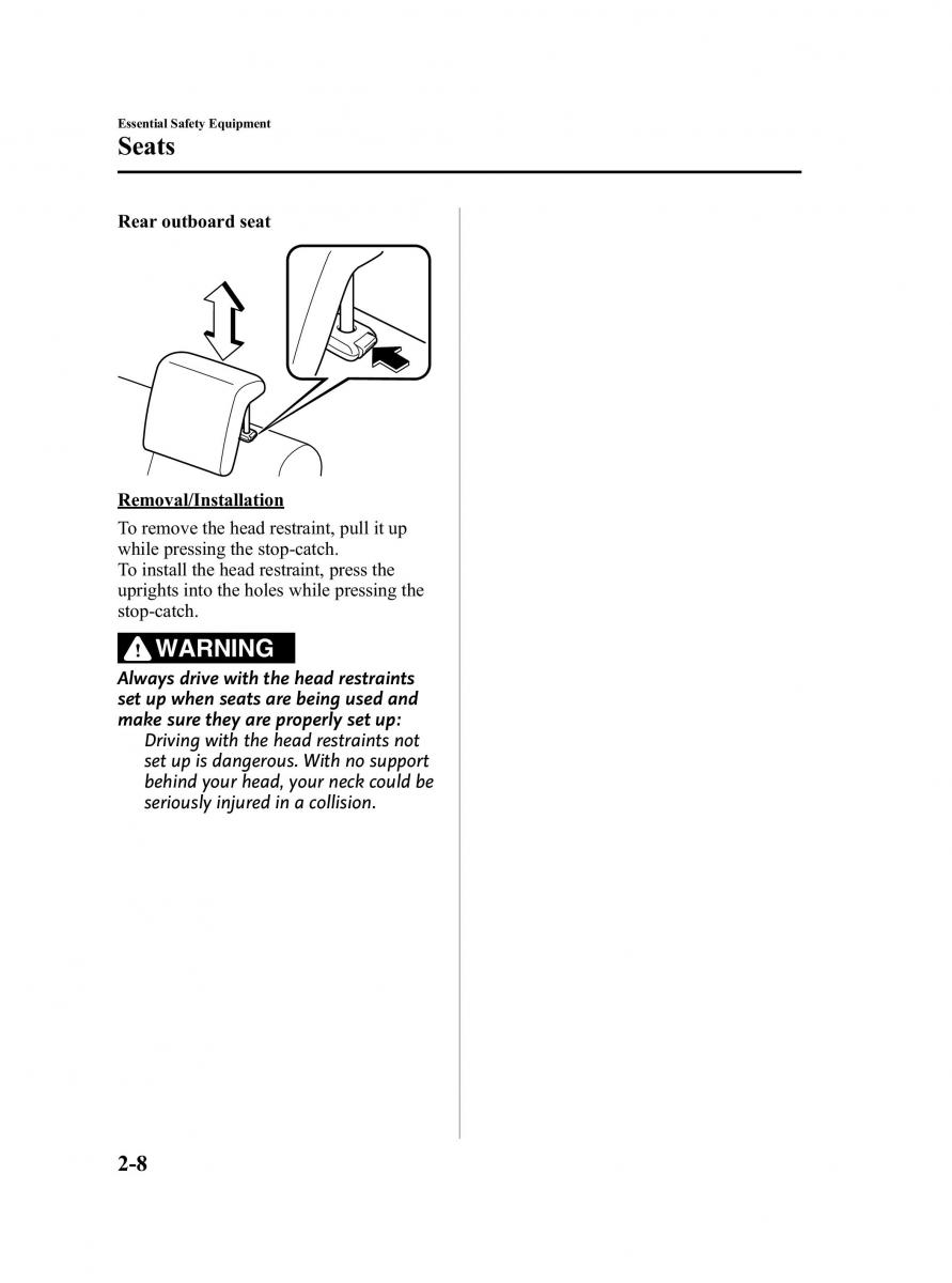 Mazda 2 III Demio owners manual / page 20