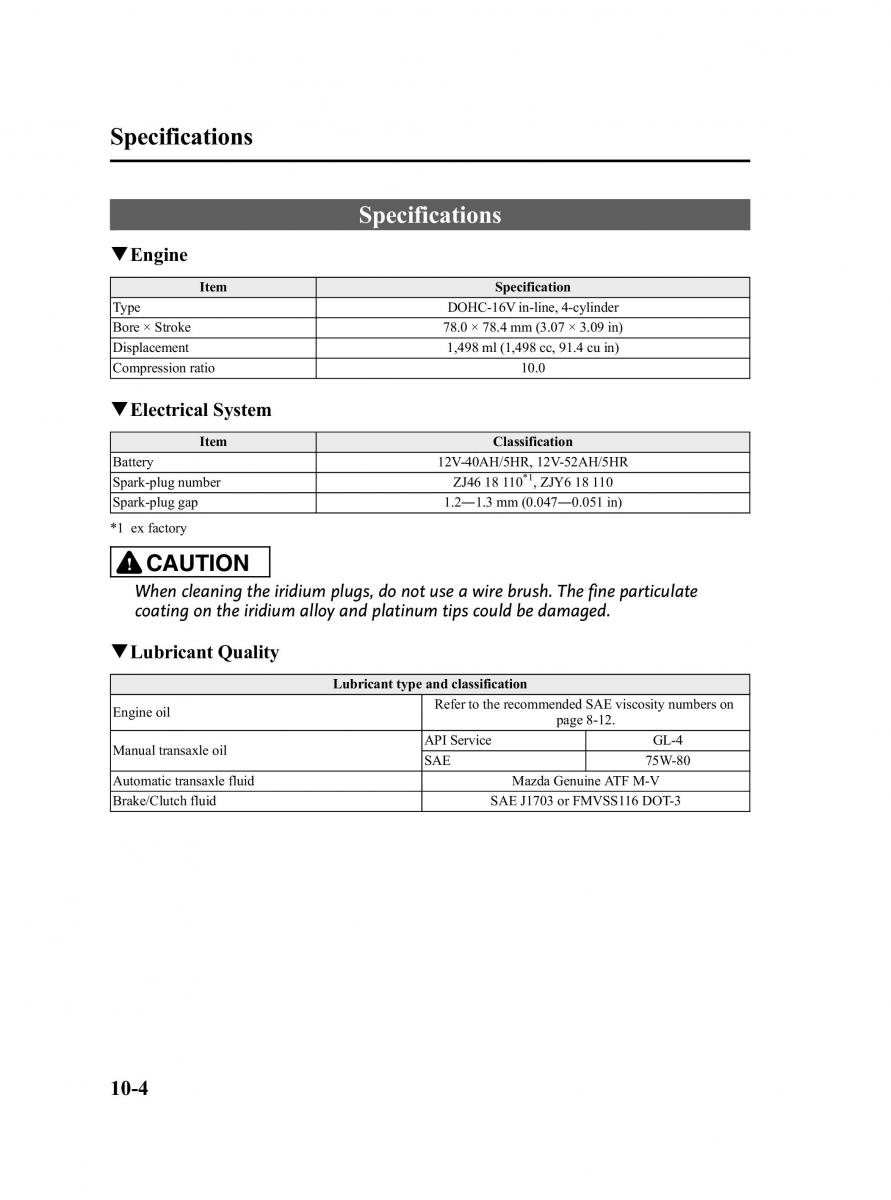 manual  Mazda 2 III Demio owners manual / page 330