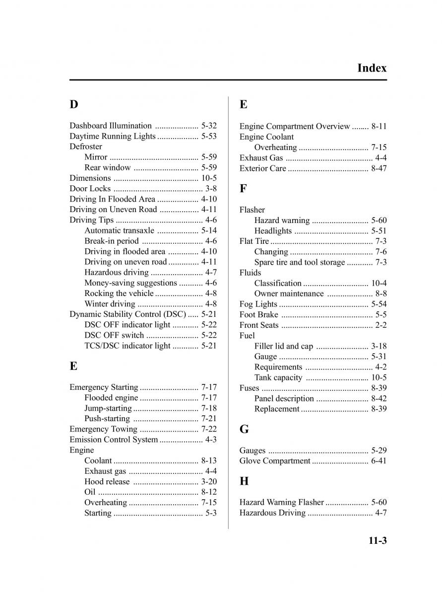 manual  Mazda 2 III Demio owners manual / page 337