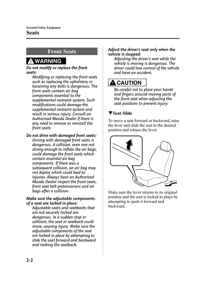 Mazda 2 III Demio owners manual / page 14