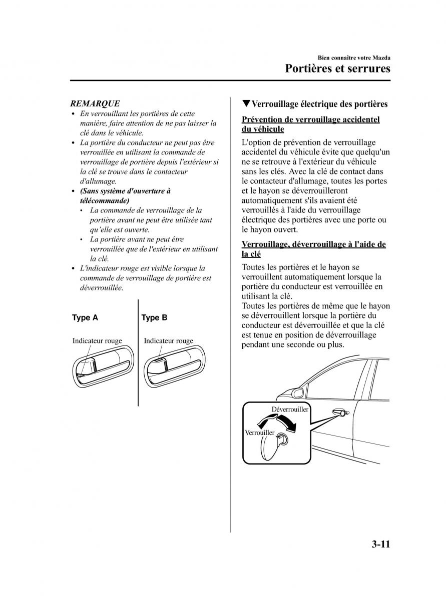Mazda 2 III Demio owners manual manuel du proprietaire / page 88