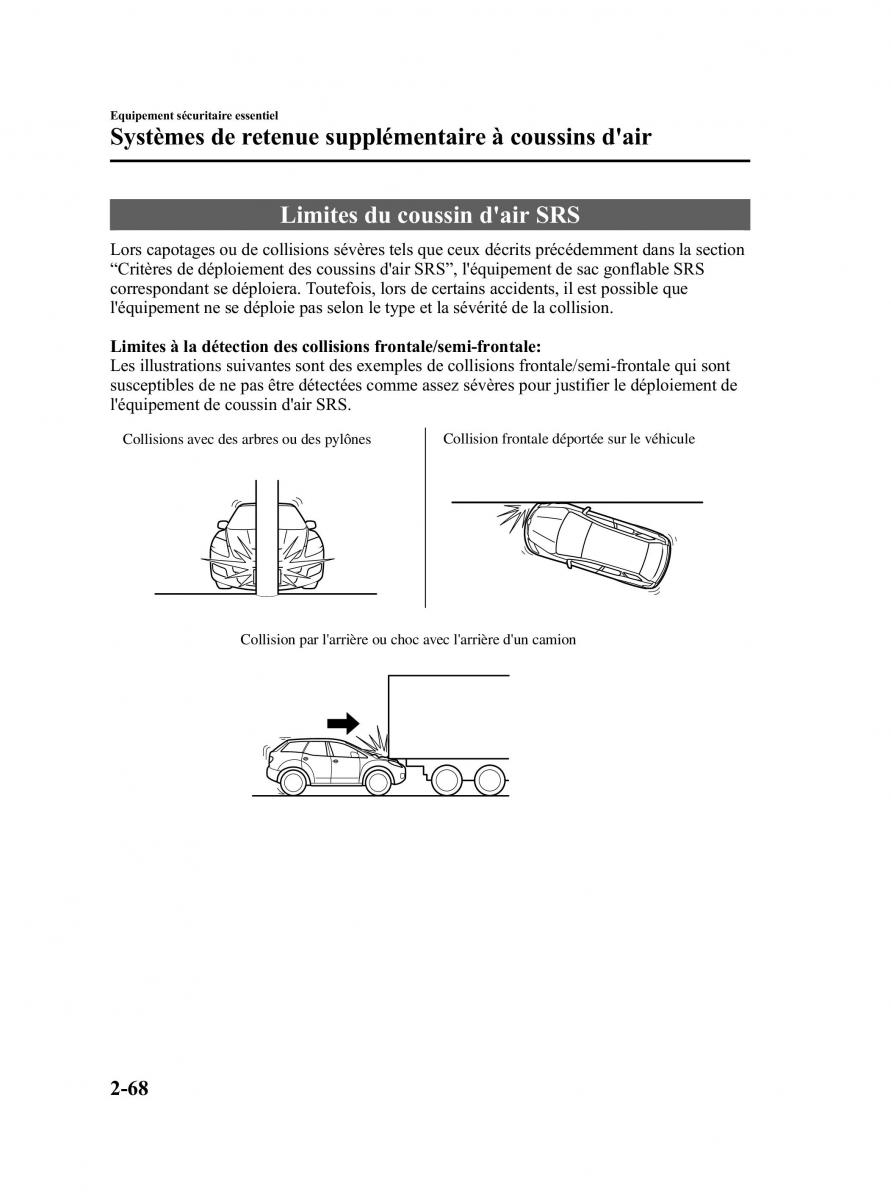 Mazda CX 9 owners manual manuel du proprietaire / page 80