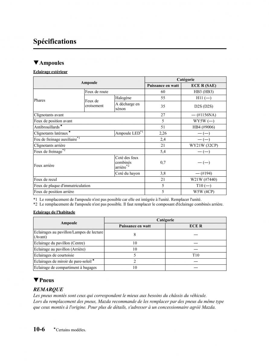 Mazda CX 9 owners manual manuel du proprietaire / page 528