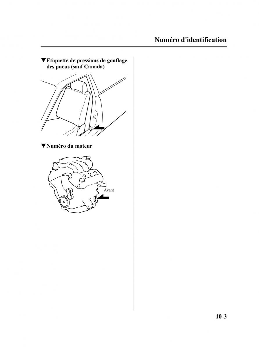 Mazda CX 9 owners manual manuel du proprietaire / page 525