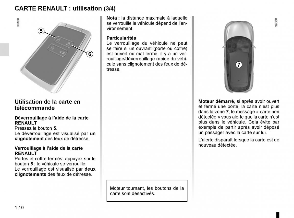 Renault Kadjar owners manual manuel du proprietaire / page 16